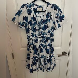 Anthropologie Sommerset Poplin Dress XL